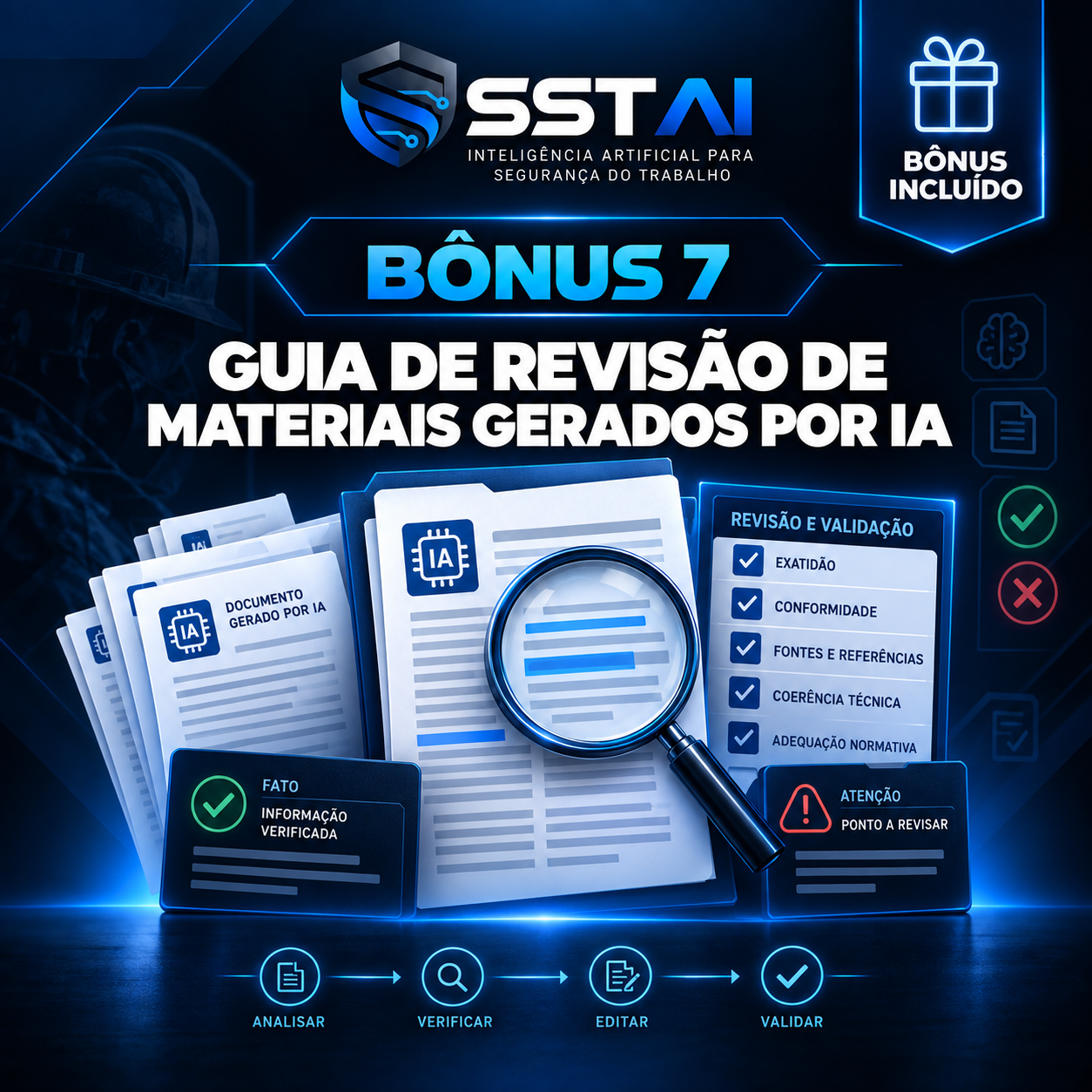 Bônus 7: Guia de Revisão de Materiais Gerados por IA